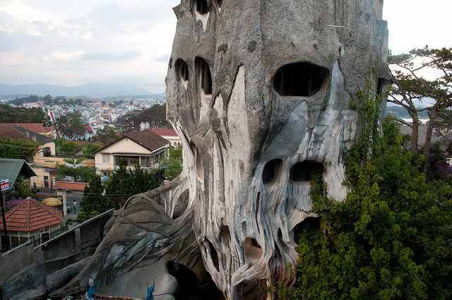 A casa maluca do Vietnã 105090crazy house Hang Nga guesthouse vietnam 9 | Bizarro | arquitetura, bizarro, curioso, incrível, maluco